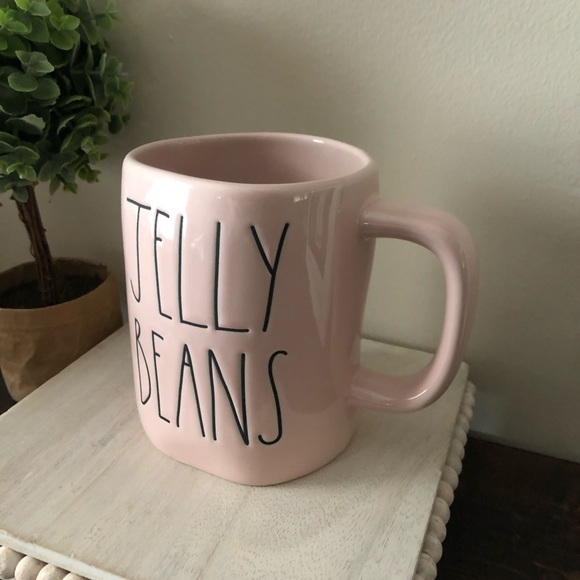 Rae Dunn Pink Jelly Beans Mug - Picture 2 of 2